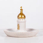 2025 Ramadan and Eid Decorations – Elegant Gold and White Mosque Tower Ornament. Perfect for Wishing Happy Eid and elevating Your Festive Mood with Timeless Islamic Style. - Image 6