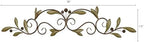 Touch of Class Catalonia Olive Metal Wall Art Topper, Medium, Sage Green - Image 3
