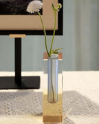 5 Pcs Acrylic Vase Set, Bud Vase for Centerpieces, Maximalist Decor Cute Flowers Vases for Modern Home, Office, Bedroom, Living Room, Dining Table (Pink, Purple, Green, Blue, Yellow) - Image 6