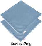 Outdoor/Indoor Sunbrella Throw Pillows Square Set of 2 Pieces 16 inch x 16 inch Cast Horizon - Cover Only, Insert Not Included - Image 2
