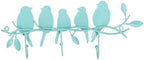 SOFFEE DESIGN Vintage Metal Wall Mounted Coat Rack with 3 Hooks, Birds on Tree Branch Hanger Key Holder Wall Organizer for Hats, Towels, Clothes, Scarves, Jewelry Wall Decoration - Green - Image 7