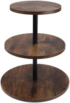 Wooden Cupcake Stand 1 Pack, Large Cupcake Tower Stand for 50 Cupcakes, 3 Tiered Wooden Serving Trays Stand, Soporte Para Cupcakes, Dessert Table Display - Image 3