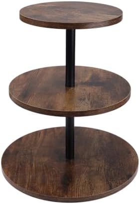 Wooden Cupcake Stand 1 Pack, Large Cupcake Tower Stand for 50 Cupcakes, 3 Tiered Wooden Serving Trays Stand, Soporte Para Cupcakes, Dessert Table Display - Image 3