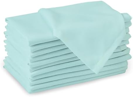 Encasa XO Cloth Napkins, Washable, Reusable Cotton 17"x17" by EncasaXO