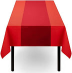 Disposable Table Runner for Dining Table, 16" 20-Pack Linen-Like Red Paper Table Runners for Christmas, Party, Wedding Or Event - Image 3