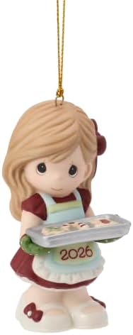 Precious Moments Baking Sweet Memories 2026 Girl Christmas Ornament, 261002 by PreciousMoments