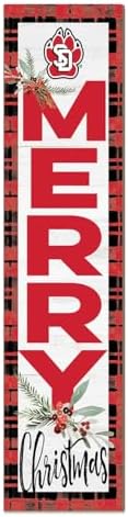 KH Sports Fan South Dakota Coyotes Holiday Porch Leaner, 11x46 Inches, Coyotes Outdoor Christmas Sign; Display Some Holiday Cheer with This South Dakota Coyotes Christmas Sign by BostonCollegeEagles