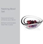 Mikasa Alister Lead Free Crystal Decorative Set of 2 Bowls, 10.75 inch, 8.25 inch - Image 5