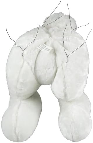 Craig Bachman 3-Piece Easter Bunny Wreath Decor Kit, 25-Inch Wired Bunny Ears and Bottom Set for Wreath Making, Easter Floral Components, HE7115 - Image 4