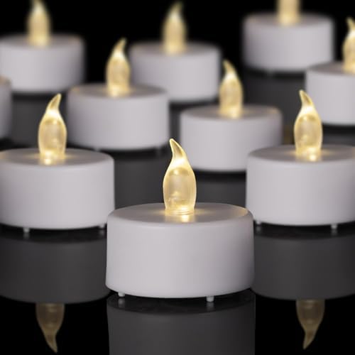 LED Tea Lights Battery Operated Flameless Candles 200 Pack Warm White by Unknown