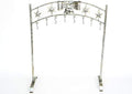 Silver Snowflake Christmas Stocking Holder Stand by Unknown