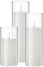Shihanee 3 Pillar Candle and Holder, L, White by Shihanee