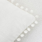 CaliTime Decorative Couch Throw Pillow Covers 22 X 22 Inches True White - Image 3