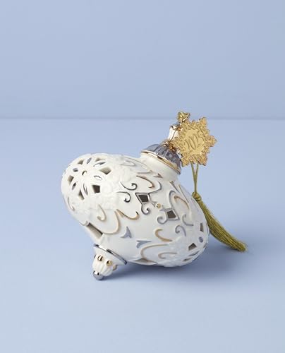 Lenox 2025 Annual Christmas Porcelain Hanging Ornament - Image 2