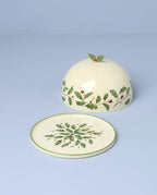 Lenox Holiday Small Porcelain Christmas Covered Serving Dish - Image 5