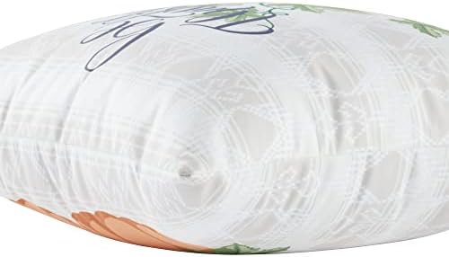 Greendale Home Fashions 18 in. Square ''Be Thankful'' Fall Throw Pillow - Image 3