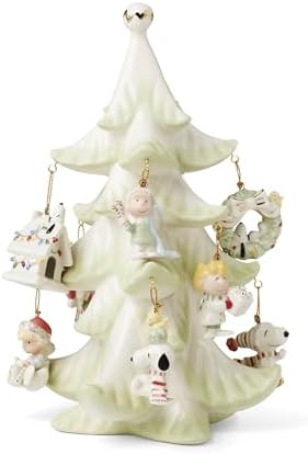Lenox Peanuts Snoopy and Friends 11-Piece Christmas Hanging Ornament Set - Image 2