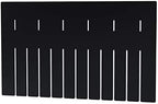 Akro-Mils 41220 6 Pack Plastic Divider for Akro-Grid Slotted Stackable Dividable Storage Tote Container Box, Compatible with 33220, Short Divider by Akro-Mils