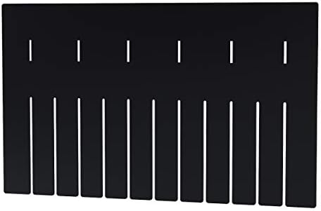 Akro-Mils 41220 6 Pack Plastic Divider for Akro-Grid Slotted Stackable Dividable Storage Tote Container Box, Compatible with 33220, Short Divider by Akro-Mils