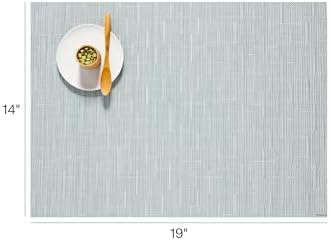 Chilewich Bamboo Placemats Set of 4, Woven Rectangle Placemats - Image 2