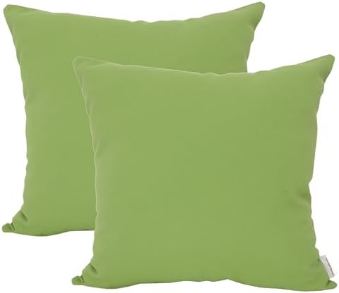 Outdoor/Indoor Sunbrella Throw Pillows Square Set of 2 Pieces 16 inch x 16 inch Canvas Macaw - Cover Only, Insert Not Included by Unknown