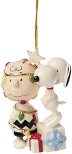 Lenox Peanuts Charlie Brown Christmas Tree Hanging Ornament by Lenox