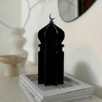 iwa concept Islamic Minaret Table Decor Statue, 3D Acrylic Mosque Sculpture, Modern Minimalist Interlocking Statue for Ramadan, Eid and Muslim Home - Image 5