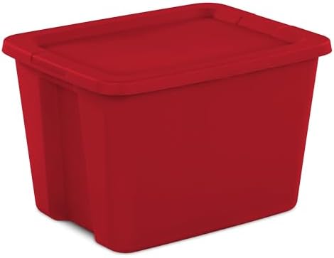 18 Gallon Plastic Storage Bins with Lids, Large Stackable Tote Containers for Home Organization - Image 2