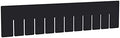 Akro-Mils 42164 6 Pack Plastic Divider for Akro-Grid Slotted Stackable Dividable Storage Tote Container Box, Compatible with 33164, Long Divider by Akro-Mils