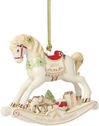 Lenox 898575 2026 Babys 1st Christmas Vintage Rocking Horse Ornament by Lenox
