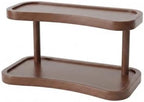 Two-Tier Wooden Tray, 1 PC by Unknown