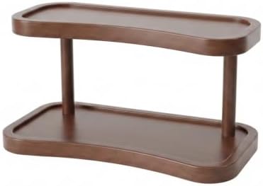 Two-Tier Wooden Tray, 1 PC by Unknown
