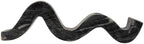Bloomingville Marble Wave Double Taper Candle Holder, Grey - Image 3