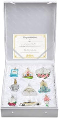 Old World Christmas Just Married Gift Box Glass Blown Ornament for Christmas Tree, Handcrafted Holiday Decoration, Wedding Collection by HobbyHomeAccessories