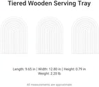 Tiered Wood Display Tray - Image 7