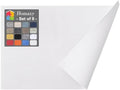 Homaxy PU Faux Leather Placemats for Dining Table, Set of 6, White by Homaxy