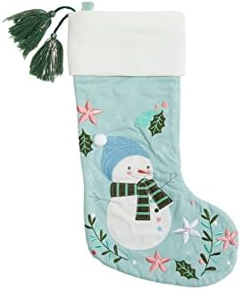 Stephen Joseph Kids Christmas & Holiday Stocking - Mantle Hanging Stocking for Personalization by StephenJoseph
