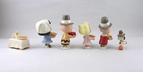 Lenox 841131 Peanuts 6-Piece Thanksgiving Figurine Set By Lenox - Image 4