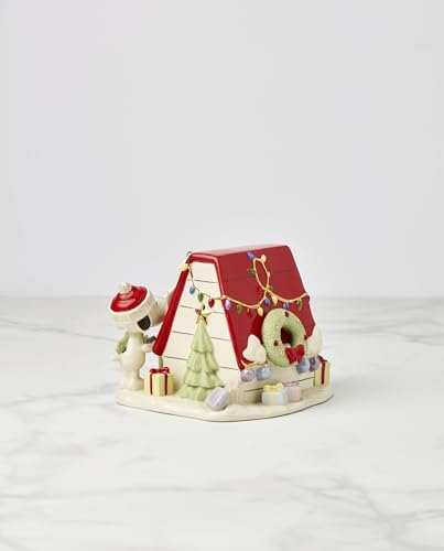 Lenox Peanuts Snoopy Christmas Decor for You Figurine - Image 3
