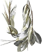 Serene Spaces Living 47in Long Artificial Silver Magnolia Leaf Garland, Ideal to Hang at Wedding, Store Display, Window Sill, Fall Decor, Perfect Holiday Décor by SereneSpacesLiving