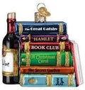 Old World Christmas Book Club Glass Blown Ornament for Christmas Tree, Handcrafted Holiday Decoration by Old+World+Christmas