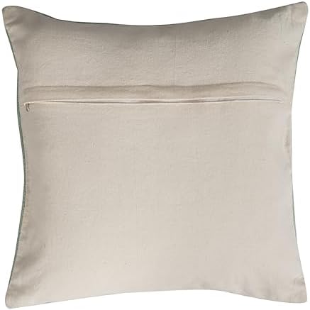 Indian Cotton Cushion Cover Sabra Kilim Pillow Cover Designer Decorative Sofa 18x18 Inche Handwoven Cushion Case for Farmhouse Home Decor Spring Decorative Pillow (Pattern 16) - Image 3