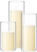 Shihanee 3 Pillar Candle and Holder, S, Ivory White by Shihanee