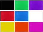 9 Pack Pure Solid Color Set Garden Flag - DIY Double-Sided by Kind+Girl