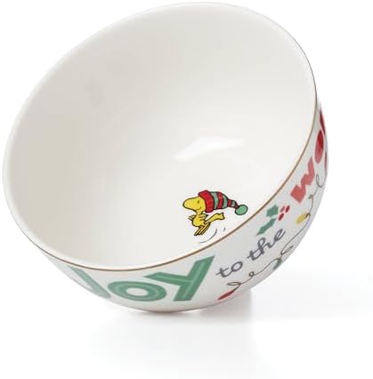 Lenox Snoopy Christmas Porcelain 12-Piece Dinnerware Set for 4 - Image 5