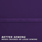 KOUFALL Dark Purple Blackout Curtains for Bedroom 72x84 Inches Long - Image 5