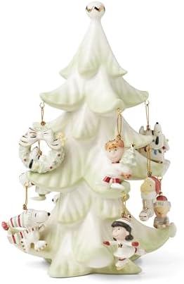 Lenox Peanuts Snoopy and Friends 11-Piece Christmas Hanging Ornament Set by Lenox