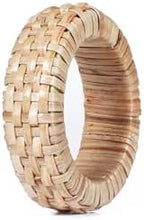Goroly Home Rattan Napkin Rings Set of 24 for Wedding Party Decoration, Napkin Holder for Table Decoration, Christmas Table Decorations, Thanksgiving Home Decor (Brown) - Image 5