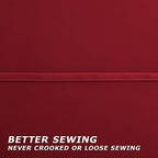 KOUFALL Red Blackout Curtains 72 Inches Long for Living Room,Decorative Home Movie Theater Curtains for Kids Bedroom - Image 5