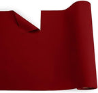 Disposable Table Runner for Dining Table, 16" 20-Pack Linen-Like Burgundy Paper Table Runners for Party, Wedding Or Event - Image 3
